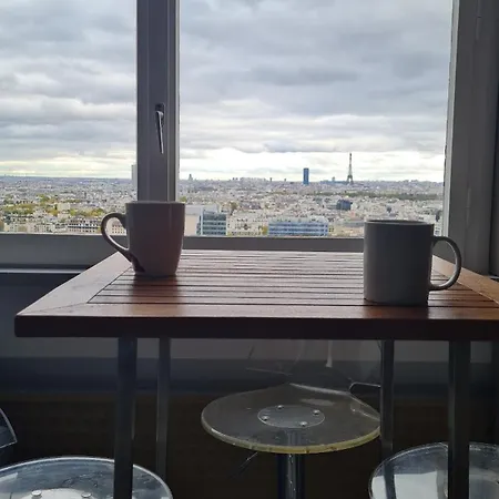 De 110 M Carres A La Defense Vue Sur Paris Lägenhet *